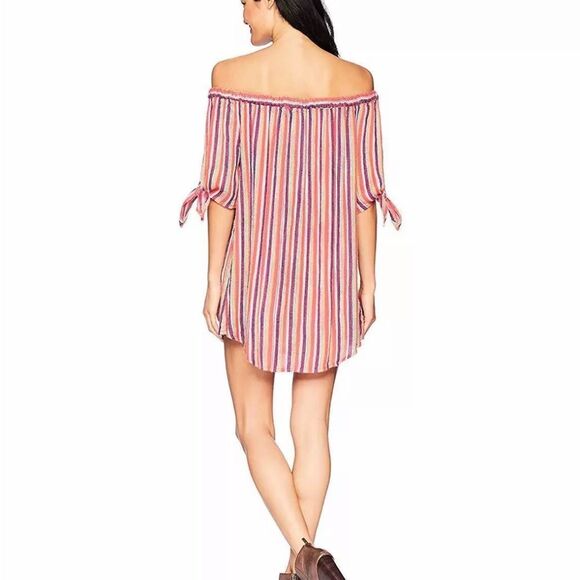 Rip Curl Swim Coverup Dress Surf Sedona Multi Color Jacquard Size Large - Picture 2 of 10